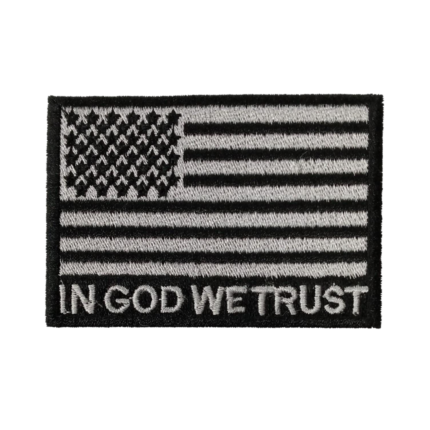 USA FLAG EMBROIDERY PATCH (IN GOD WE TRUST) | RANGEZEEST