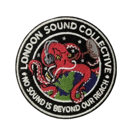 NO SOUND IS BEYOND OUR REACH EMBROIDERY PATCH (IN GOD WE TRUST) | RANGEZEEST